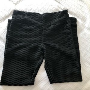 Anti Cellulite textured workout out leggings